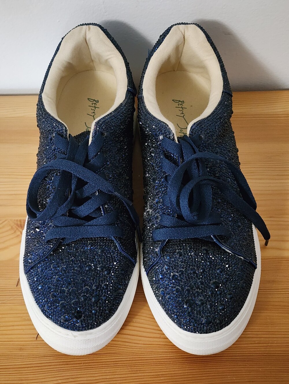 Betsey Johnson Rhinestone Blingy Shoes